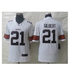 Nike Cleveland Browns 21 Justin Gilbert White Limited NFL Jersey Nike Cleveland Browns 21 Justin Gilbert White Limited NFL Jersey