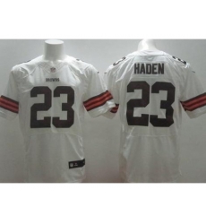 Nike Cleveland Browns 23 Joe Haden White Elite NFL Jersey Nike Cleveland Browns 23 Joe Haden White Elite NFL Jersey