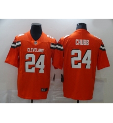 Nike Cleveland Browns 24 Nick Chubb Orange Vapor Untouchable Limited Jersey Nike Cleveland Browns 24 Nick Chubb Orange Vapor Untouchable Limited Jersey