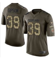 Nike Cleveland Browns #39 Tashaun Gipson Green Men 27s Stitched NFL Limited Salute to Service Jersey Nike Cleveland Browns #39 Tashaun Gipson Green Men 27s Stitched NFL Limited Salute to Service Jersey
