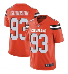 Nike Cleveland Browns 93 B J Goodson Orange Alternate Men Stitched NFL Vapor Untouchable Limited Jersey Nike Cleveland Browns 93 B J Goodson Orange Alternate Men Stitched NFL Vapor Untouchable Limited Jersey