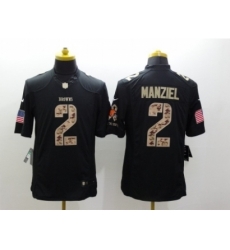Nike cleveland browns 2 Johnny Manziel Black Limited Salute to Service NFL Jersey Nike cleveland browns 2 Johnny Manziel Black Limited Salute to Service NFL Jersey