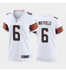 Women Cleveland Browns Baker Mayfield 2020 Alternate Vapor Limited Jersey White Women Cleveland Browns Baker Mayfield 2020 Alternate Vapor Limited Jersey White