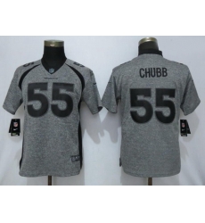 Women Nike Broncos 55 Bradley Chubb Gray Gridiron Gray Women Vapor Untouchable Limited Jersey Women Nike Broncos 55 Bradley Chubb Gray Gridiron Gray Women Vapor Untouchable Limited Jersey