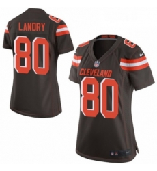 Womens Nike Cleveland Browns 80 Jarvis Landry Game Brown Team Color NFL Jersey Womens Nike Cleveland Browns 80 Jarvis Landry Game Brown Team Color NFL Jersey