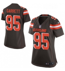 Womens Nike Cleveland Browns 95 Myles Garrett Game Brown Team Color NFL Jersey Womens Nike Cleveland Browns 95 Myles Garrett Game Brown Team Color NFL Jersey