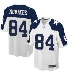 #84 Jay Novacek Elite White Dallas Cowboys Alternate Throwback Nike Jersey #84 Jay Novacek Elite White Dallas Cowboys Alternate Throwback Nike Jersey