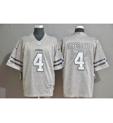 Cowboys 4 Dak Prescott 2019 Gray Gridiron Gray Vapor Untouchable Limited Jersey Cowboys 4 Dak Prescott 2019 Gray Gridiron Gray Vapor Untouchable Limited Jersey