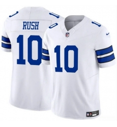 Men Dallas Cowboys 10 Cooper Rush White 2023 F U S E Vapor Untouchable Limited Stitched Football Jersey Men Dallas Cowboys 10 Cooper Rush White 2023 F U S E Vapor Untouchable Limited Stitched Football Jersey