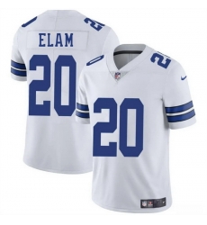 Men Dallas Cowboys 20 Kaiir Elam White 2025 Vapor Untouchable Limited Stitched Football Jersey Men Dallas Cowboys 20 Kaiir Elam White 2025 Vapor Untouchable Limited Stitched Football Jersey