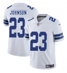 Men Dallas Cowboys 23 Buddy Johnson White 2025 Vapor Untouchable Limited Stitched Football Jersey Men Dallas Cowboys 23 Buddy Johnson White 2025 Vapor Untouchable Limited Stitched Football Jersey