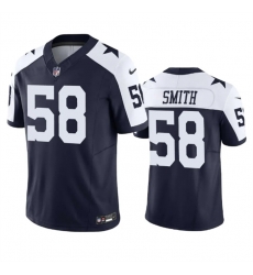 Men Dallas Cowboys 58 Mazi Smith Navy 2023 F U S E Vapor Limited Stitched Football Jersey Men Dallas Cowboys 58 Mazi Smith Navy 2023 F U S E Vapor Limited Stitched Football Jersey