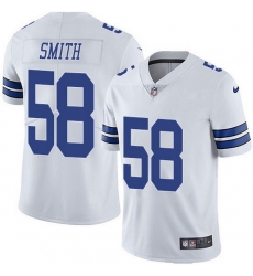 Men Dallas Cowboys 58 Mazi Smith White Vapor Untouchable Stitched Football Jersey Men Dallas Cowboys 58 Mazi Smith White Vapor Untouchable Stitched Football Jersey