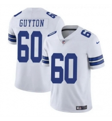 Men Dallas Cowboys 60 Tyler Guyton White 2024 Draft Vapor Untouchable Limited Stitched Football Jersey Men Dallas Cowboys 60 Tyler Guyton White 2024 Draft Vapor Untouchable Limited Stitched Football Jersey