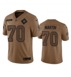 Men Dallas Cowboys 70 Zack Martin 2023 Brown Salute To Service Limited Stitched Football Jersey Men Dallas Cowboys 70 Zack Martin 2023 Brown Salute To Service Limited Stitched Football Jersey