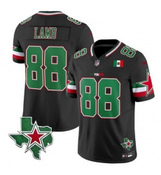 Men Dallas Cowboys 88 CeeDee Lamb 2024 Mexico Black F U S E Stitched Football Jersey Men Dallas Cowboys 88 CeeDee Lamb 2024 Mexico Black F U S E Stitched Football Jersey