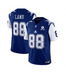 Men Dallas Cowboys 88 CeeDee Lamb Navy 2023 F U S E With 1960 Patch Vapor Limited Stitched Football Jersey Men Dallas Cowboys 88 CeeDee Lamb Navy 2023 F U S E With 1960 Patch Vapor Limited Stitched Football Jersey