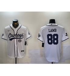 Men Dallas Cowboys 88 CeeDee Lamb White 2022 Olive Salute To Service Cool Base Stitched Baseball Jersey 5 Men Dallas Cowboys 88 CeeDee Lamb White 2022 Olive Salute To Service Cool Base Stitched Baseball Jersey 5