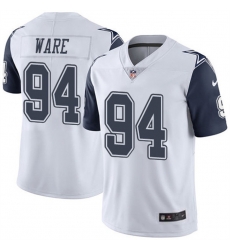 Men Dallas Cowboys 94 DeMarcus Ware White Vapor Limited Stitched Jersey Men Dallas Cowboys 94 DeMarcus Ware White Vapor Limited Stitched Jersey