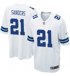 Mens Nike Dallas Cowboys 21 Deion Sanders Game White NFL Jersey Mens Nike Dallas Cowboys 21 Deion Sanders Game White NFL Jersey