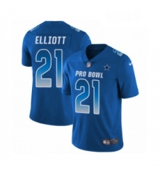 Mens Nike Dallas Cowboys 21 Ezekiel Elliott Limited Royal Blue NFC 2019 Pro Bowl NFL Jersey Mens Nike Dallas Cowboys 21 Ezekiel Elliott Limited Royal Blue NFC 2019 Pro Bowl NFL Jersey