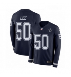 Mens Nike Dallas Cowboys 50 Sean Lee Limited Navy Blue Therma Long Sleeve NFL Jersey Mens Nike Dallas Cowboys 50 Sean Lee Limited Navy Blue Therma Long Sleeve NFL Jersey