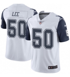 Mens Nike Dallas Cowboys 50 Sean Lee Limited White Rush Vapor Untouchable NFL Jersey Mens Nike Dallas Cowboys 50 Sean Lee Limited White Rush Vapor Untouchable NFL Jersey