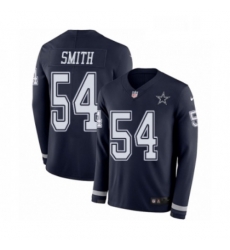 Mens Nike Dallas Cowboys 54 Jaylon Smith Limited Navy Blue Therma Long Sleeve NFL Jersey Mens Nike Dallas Cowboys 54 Jaylon Smith Limited Navy Blue Therma Long Sleeve NFL Jersey