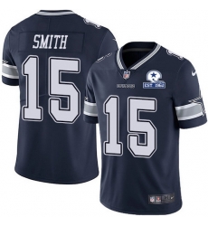 Nike Cowboys 15 Devin Smith Navy Blue Team Color Men Stitched With Established In 1960 Patch NFL Vapor Untouchable Limited Jersey Nike Cowboys 15 Devin Smith Navy Blue Team Color Men Stitched With Established In 1960 Patch NFL Vapor Untouchable Limited Jersey