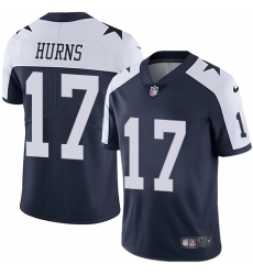 Nike Cowboys #17 Allen Hurns Navy Blue Thanksgiving Mens Stitched NFL Vapor Untouchable Limited Throwback Jersey Nike Cowboys #17 Allen Hurns Navy Blue Thanksgiving Mens Stitched NFL Vapor Untouchable Limited Throwback Jersey