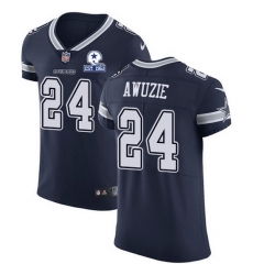 Nike Cowboys 24 Chidobe Awuzie Navy Blue Team Color Men Stitched With Established In 1960 Patch NFL Vapor Untouchable Elite Jersey Nike Cowboys 24 Chidobe Awuzie Navy Blue Team Color Men Stitched With Established In 1960 Patch NFL Vapor Untouchable Elite Jersey