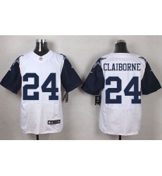 Nike Cowboys #24 Morris Claiborne White Mens Stitched NFL Elite Rush Jerseys Nike Cowboys #24 Morris Claiborne White Mens Stitched NFL Elite Rush Jerseys