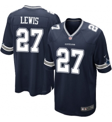 Nike Cowboys #27 Jourdan Lewis Navy Blue Mens Team Color NFL Elite Jersey Nike Cowboys #27 Jourdan Lewis Navy Blue Mens Team Color NFL Elite Jersey