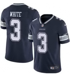 Nike Cowboys 3 Mike White Navy Vapor Untouchable Limited Jersey Nike Cowboys 3 Mike White Navy Vapor Untouchable Limited Jersey