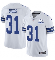 Nike Cowboys 31 Trevon Diggs White Men Stitched With Established In 1960 Patch NFL Vapor Untouchable Limited Jersey Nike Cowboys 31 Trevon Diggs White Men Stitched With Established In 1960 Patch NFL Vapor Untouchable Limited Jersey