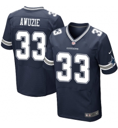 Nike Cowboys #33 Chidobe Awuzie Navy Blue Team Color Mens Stitched NFL Elite Jersey Nike Cowboys #33 Chidobe Awuzie Navy Blue Team Color Mens Stitched NFL Elite Jersey
