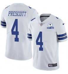 Nike Cowboys 4 Dak Prescott White Men Stitched With Established In 1960 Patch NFL Vapor Untouchable Limited Jersey Nike Cowboys 4 Dak Prescott White Men Stitched With Established In 1960 Patch NFL Vapor Untouchable Limited Jersey