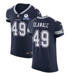 Nike Cowboys 49 Jamize Olawale Navy Blue Team Color Men Stitched With Established In 1960 Patch NFL Vapor Untouchable Elite Jersey Nike Cowboys 49 Jamize Olawale Navy Blue Team Color Men Stitched With Established In 1960 Patch NFL Vapor Untouchable Elite Jersey