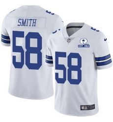 Nike Cowboys 58 Aldon Smith White Men Stitched With Established In 1960 Patch NFL Vapor Untouchable Limited Jersey Nike Cowboys 58 Aldon Smith White Men Stitched With Established In 1960 Patch NFL Vapor Untouchable Limited Jersey