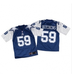 Nike Cowboys #59 Anthony Hitchens Navy BlueWhite Throwback Mens Stitched NFL Elite Jersey Nike Cowboys #59 Anthony Hitchens Navy BlueWhite Throwback Mens Stitched NFL Elite Jersey