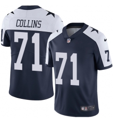 Nike Cowboys #71 La 27el Collins Navy Blue Thanksgiving Mens Stitched NFL Vapor Untouchable Limited Throwback Jersey Nike Cowboys #71 La 27el Collins Navy Blue Thanksgiving Mens Stitched NFL Vapor Untouchable Limited Throwback Jersey