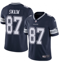 Nike Cowboys #87 Geoff Swaim Navy Blue Team Color Men Stitched NFL Vapor Untouchable Limited Jersey Nike Cowboys #87 Geoff Swaim Navy Blue Team Color Men Stitched NFL Vapor Untouchable Limited Jersey