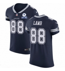 Nike Cowboys 88 CeeDee Lamb Navy Blue Team Color Men Stitched With Established In 1960 Patch NFL Vapor Untouchable Elite Jersey Nike Cowboys 88 CeeDee Lamb Navy Blue Team Color Men Stitched With Established In 1960 Patch NFL Vapor Untouchable Elite Jersey