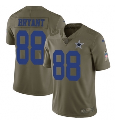 Nike Cowboys #88 Dez Bryant Olive Mens Stitched NFL Limited 2017 Salute To Service Jersey Nike Cowboys #88 Dez Bryant Olive Mens Stitched NFL Limited 2017 Salute To Service Jersey