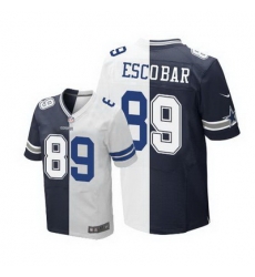 Nike Cowboys #89 Gavin Escobar Navy Blue White Mens Stitched NFL Elite Split Jersey Nike Cowboys #89 Gavin Escobar Navy Blue White Mens Stitched NFL Elite Split Jersey