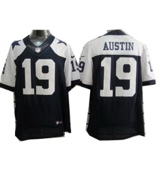 Nike Dallas Cowboys 19 Miles Austin Blue Elite Thankgivings NFL Jersey Nike Dallas Cowboys 19 Miles Austin Blue Elite Thankgivings NFL Jersey