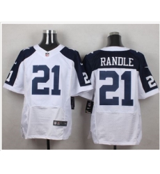 Nike Dallas Cowboys #21 Joseph Randle White Thanksgiving Throwback Men 27s Stitched NFL Elite Jersey Nike Dallas Cowboys #21 Joseph Randle White Thanksgiving Throwback Men 27s Stitched NFL Elite Jersey