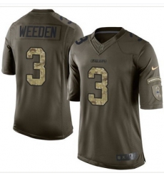 Nike Dallas Cowboys #3 Brandon Weeden Green Men 27s Stitched NFL Limited Jersey Nike Dallas Cowboys #3 Brandon Weeden Green Men 27s Stitched NFL Limited Jersey