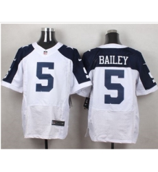 Nike Dallas Cowboys #5 Dan Bailey White Thanksgiving Throwback Men 27s Stitched NFL Elite Jersey Nike Dallas Cowboys #5 Dan Bailey White Thanksgiving Throwback Men 27s Stitched NFL Elite Jersey