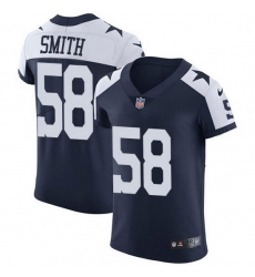 Nike Dallas Cowboys 58 Aldon Smith Navy Blue Thanksgiving Men Stitched NFL Vapor Untouchable Throwback Elite Jersey Nike Dallas Cowboys 58 Aldon Smith Navy Blue Thanksgiving Men Stitched NFL Vapor Untouchable Throwback Elite Jersey